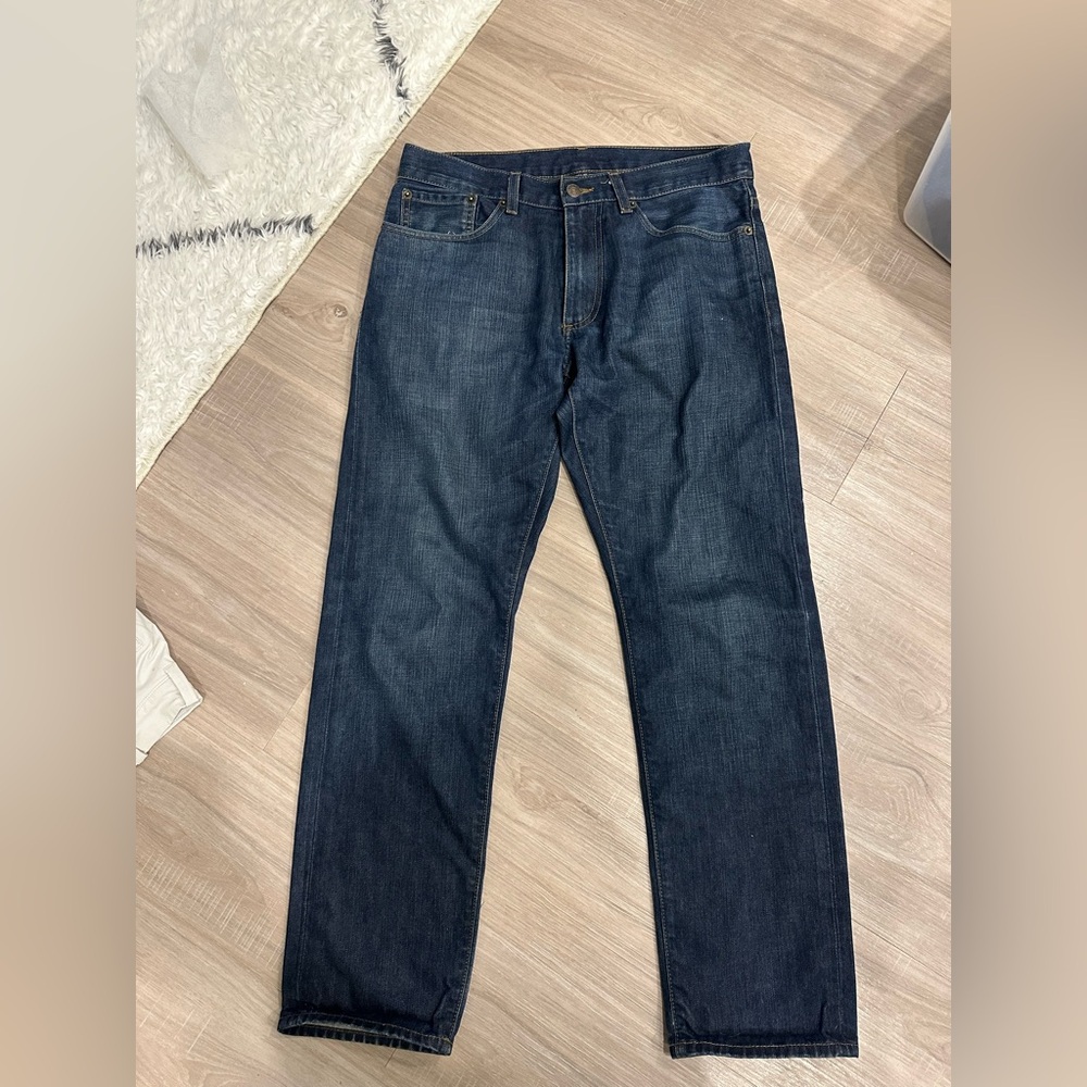 Men Brooks Brothers Blue Denim Jeans